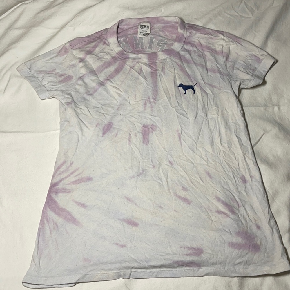 PINK purple tshirt ( medium )